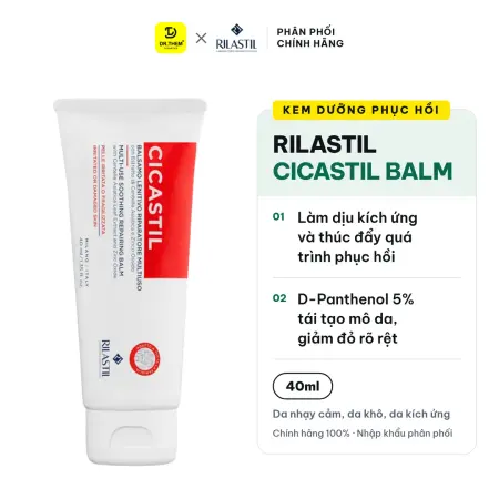 Kem Dưỡng Rilastil Cicastil Multi Use Soothing Repairing Balm Hỗ Trợ Phục Hồi Làm Dịu Da Kích Ứng 40ml