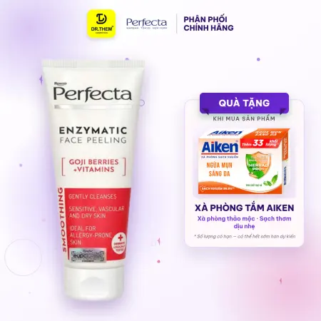 Enzyme Tẩy Tế Bào Chết Perfecta Jagody Goji Witaminy Peeling Enzymatyczny Kỷ Tử Dịu Nhẹ Cho Da Khô Nhạy Cảm 75ml