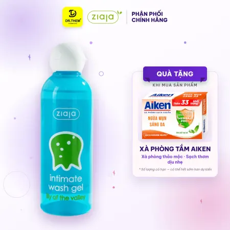 Dung Dịch Vệ Sinh Phụ Nữ Ziaja Intimate Hoa Lan Chuông Thơm Mát Dịu Nhẹ 200ml
