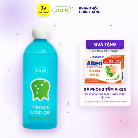 Dung Dịch Vệ Sinh Phụ Nữ Ziaja Intimate Hoa Lan Chuông Thơm Mát Dịu Nhẹ 500ml
