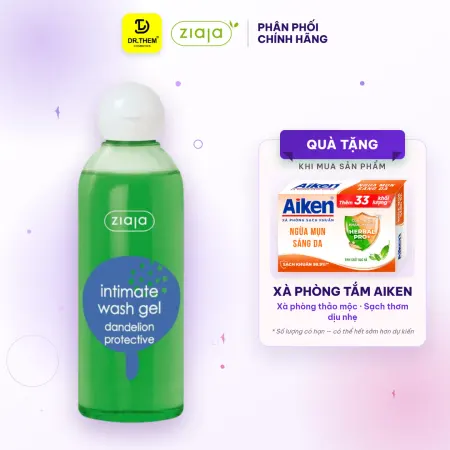 Dung Dịch Vệ Sinh Phụ Nữ Ziaja Intimate Bồ Công Anh Thơm Mát Dịu Nhẹ 200ml