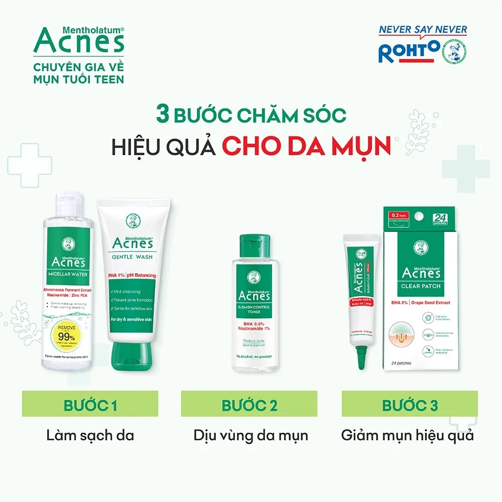 Nước Tẩy Trang Acnes Micellar Water Làm Sạch Dịu Nhẹ Ngăn Ngừa Mụn Cho Da Dầu Mụn Nhạy Cảm 200ml 4
