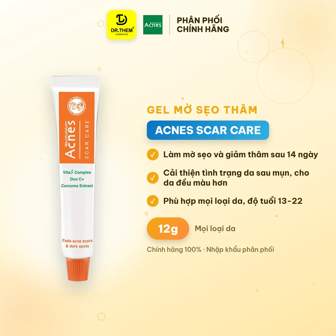 Gel Chấm Mụn Acnes Sealing Jell Blemish Clear Cream Scar Care Hỗ Trợ Giảm Mụn Và Mờ Thâm Sẹo 4