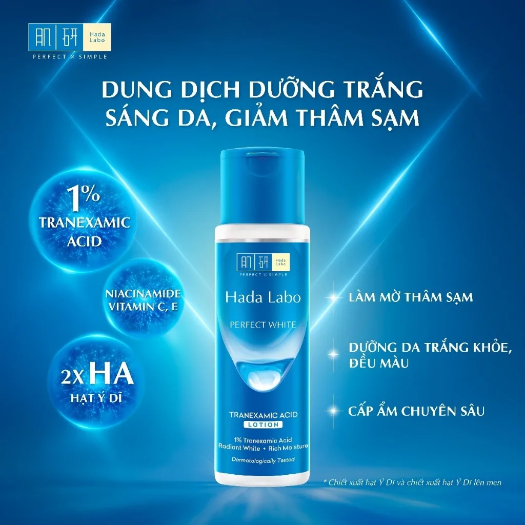 Dung Dịch Dưỡng Da Hada Labo Lotion Advanced Nourish Perfect White Acne Care Dưỡng Ẩm Toàn Diện 100ml 170ml 4