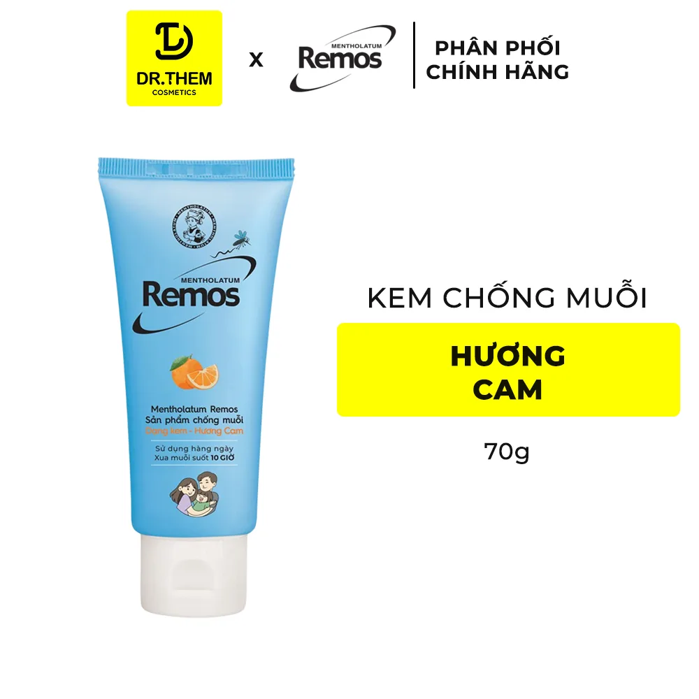 Kem Chống Muỗi Rohto Remos Picaridin Và Tinh Dầu Thiên Nhiên Xua Đuổi Muỗi Côn Trùng Cho Bé Và Người Lớn 70g 7