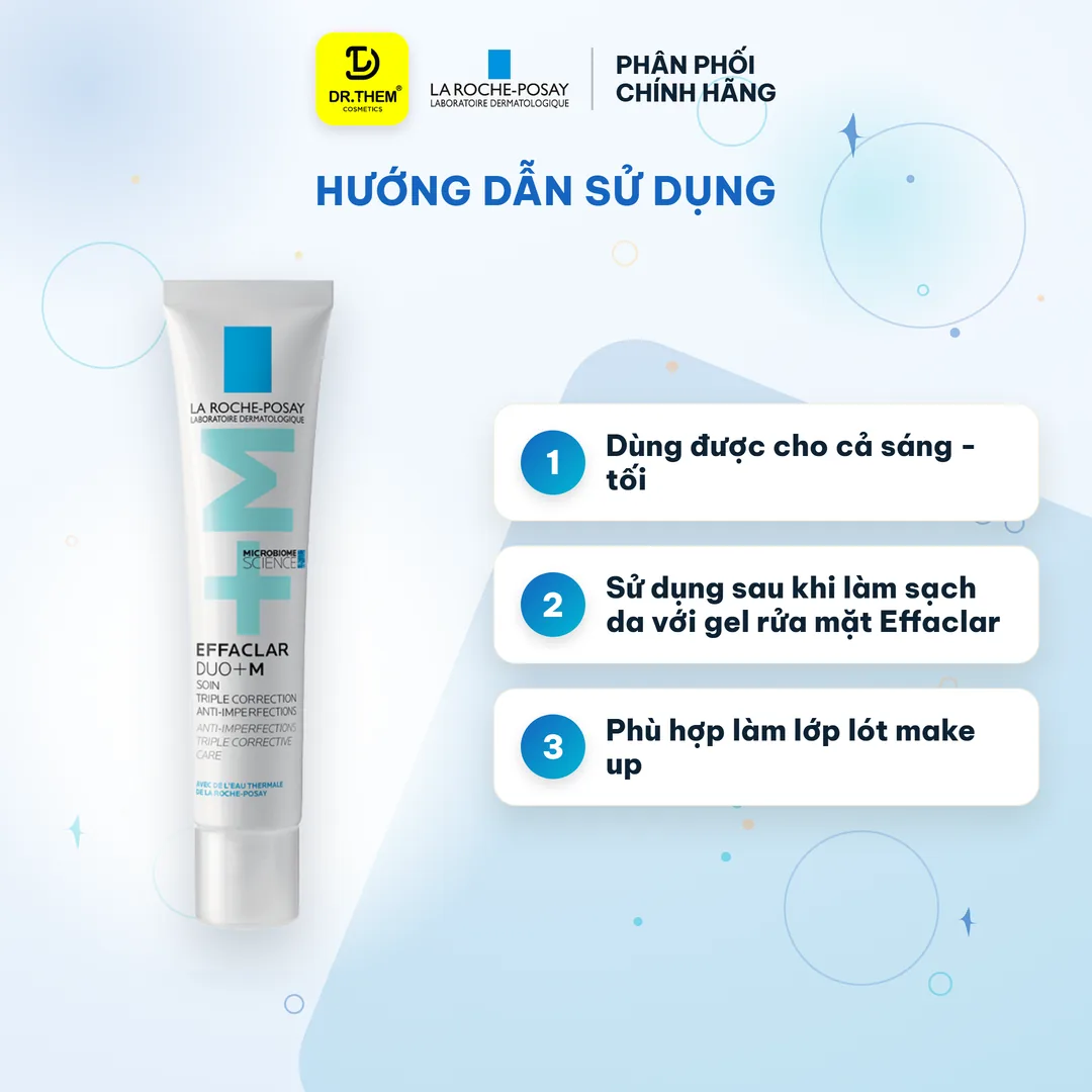 Kem Dưỡng La Roche-Posay Effaclar Duo+ M Giảm Mụn Hiệu Quả 40ml 3