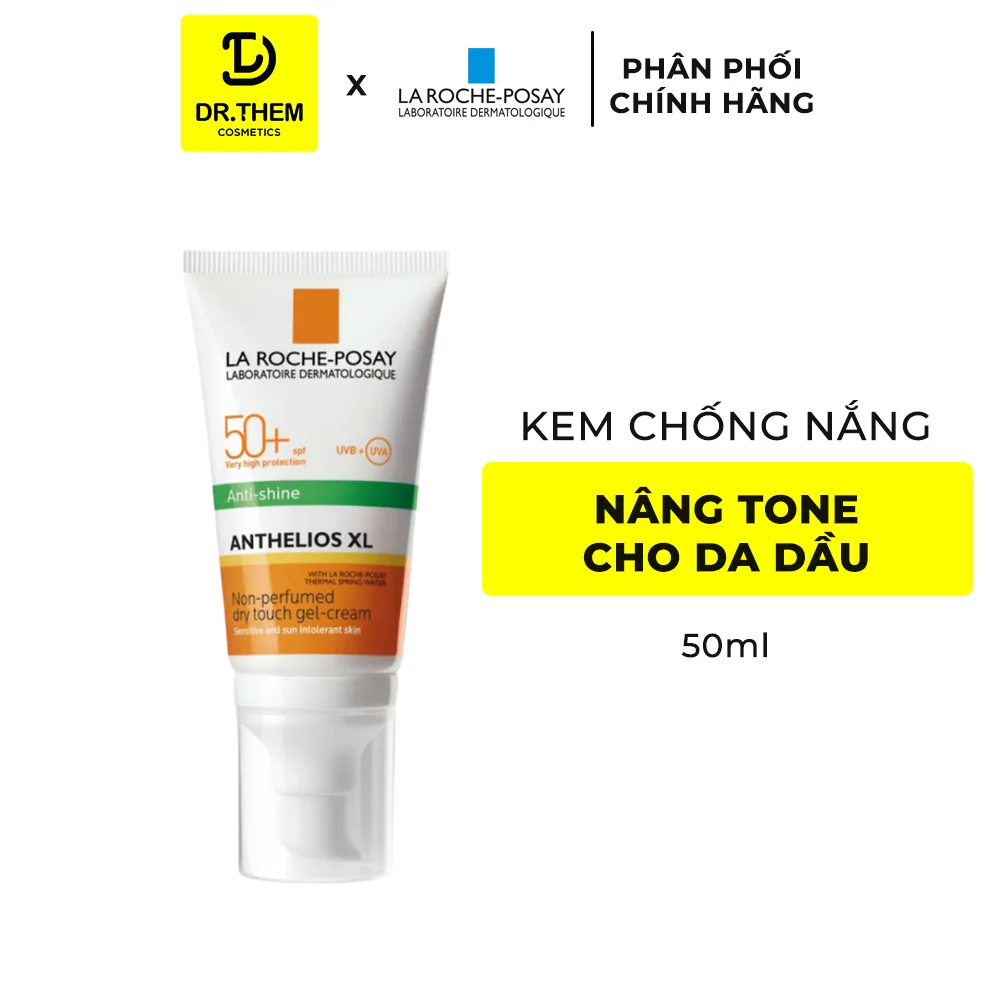 Kem Chống Nắng La Roche-Posay Anthelios UV Mune 400 Oil Control Gel-Cream SPF50+ PA++++ Nâng Tone Kiềm Dầu Cho Da Dầu 50ml 4