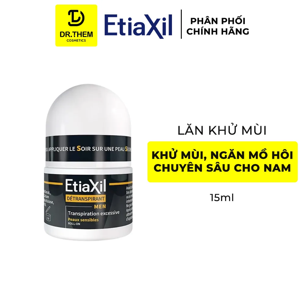 Lăn Khử Mùi Etiaxil Ngăn Mồ Hôi Chuyên Sâu Hiệu Quả 3 Đến 5 Ngày Cho Da Nhạy Cảm Và Da Thường 15ml/50ml 11
