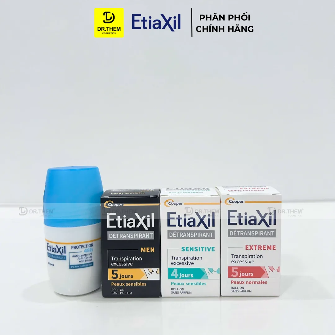 Lăn Khử Mùi Etiaxil Ngăn Mồ Hôi Chuyên Sâu Hiệu Quả 3 Đến 5 Ngày Cho Da Nhạy Cảm Và Da Thường 15ml/50ml 6