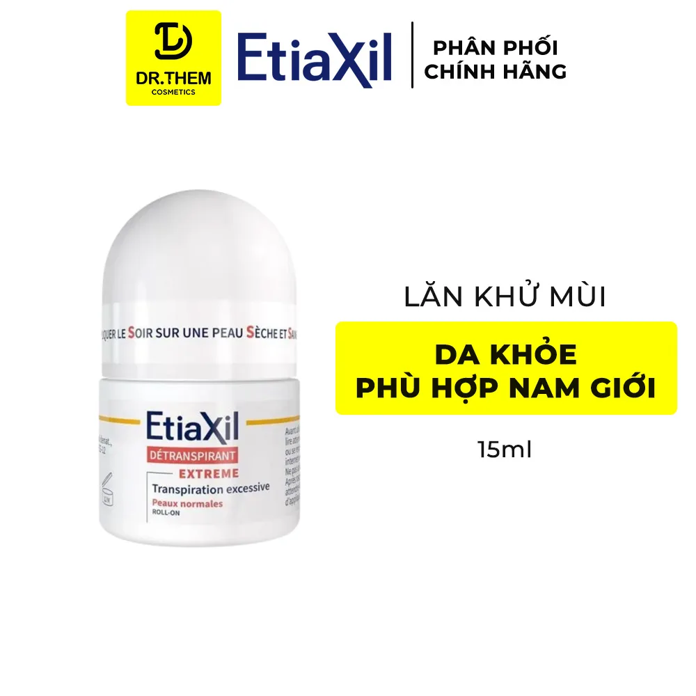 Lăn Khử Mùi Etiaxil Ngăn Mồ Hôi Chuyên Sâu Hiệu Quả 3 Đến 5 Ngày Cho Da Nhạy Cảm Và Da Thường 15ml/50ml 10