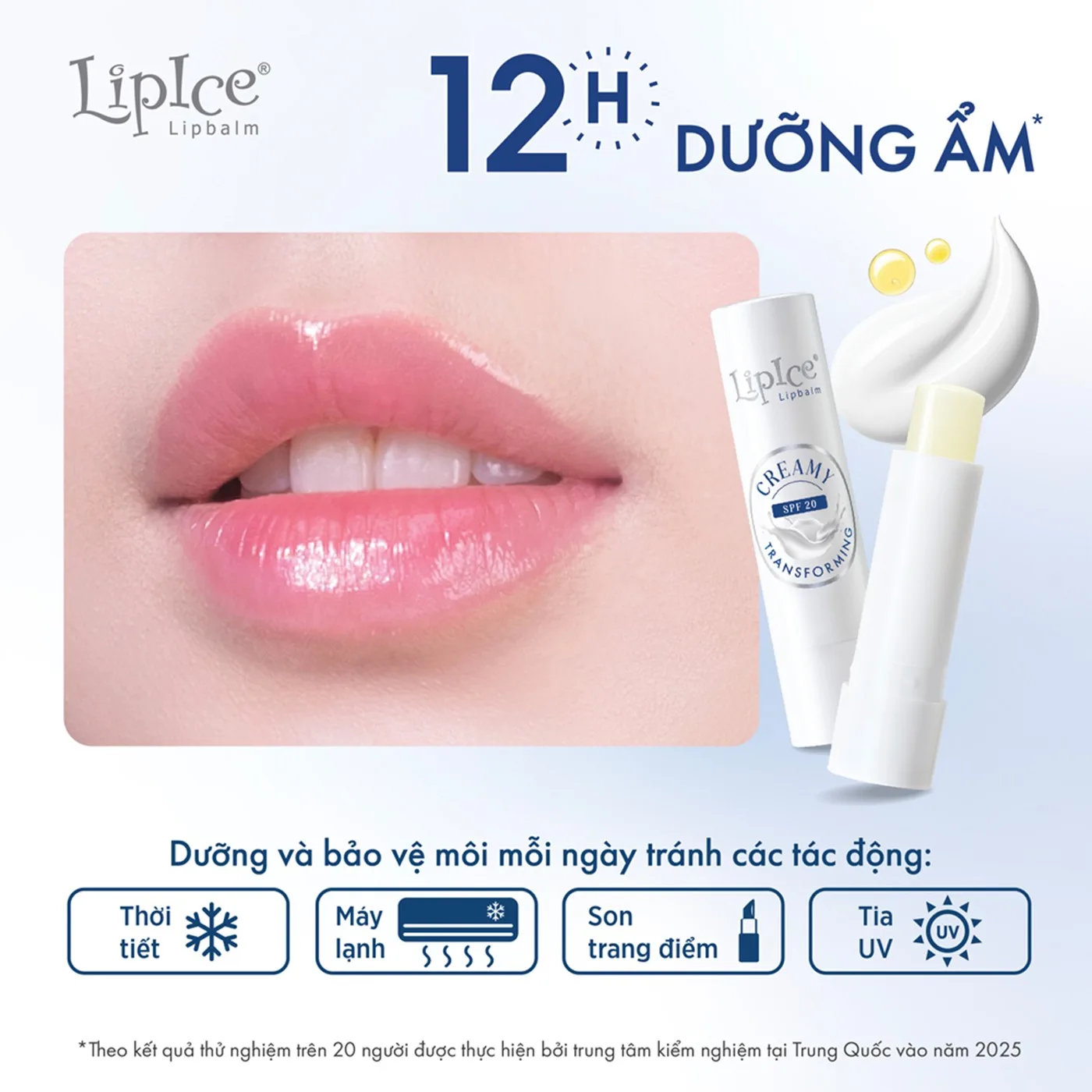 Son dưỡng môi LipIce 5 mùi hương – 12H dưỡng ẩm
