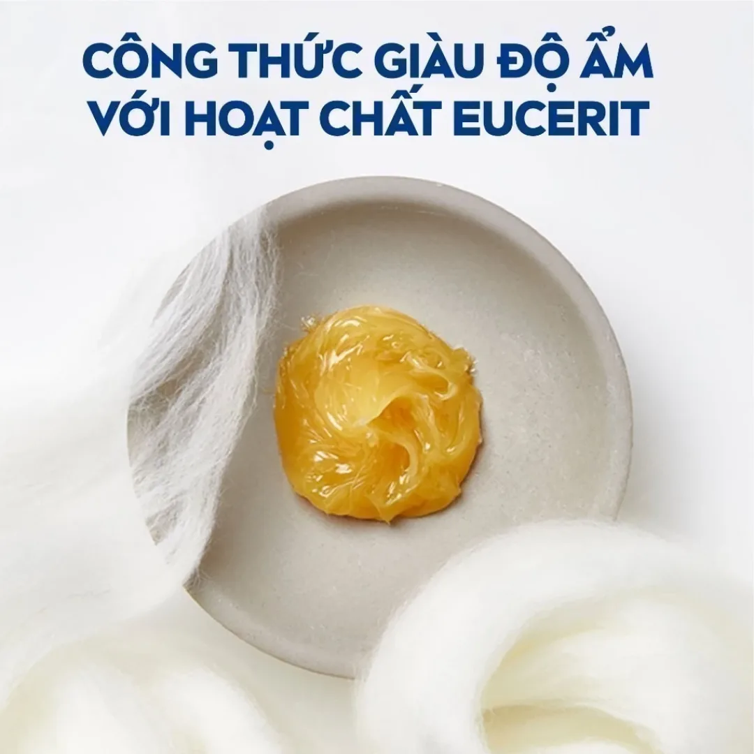 Kem Dưỡng Ẩm Da Nivea Crème Dưỡng Ẩm Sâu 24 Giờ Chiết Xuất Sữa Và Eucerit Cho Da Khô Dùng Cho Mặt Tay Toàn Thân 60ml 4