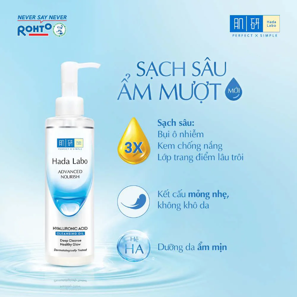 Nước Tẩy Trang Hada Labo Micellar Water Và Dầu Tẩy Trang Cleansing Oil Làm Sạch Sâu Cấp Ẩm Cho Mọi Loại Da 200ml/240ml 5