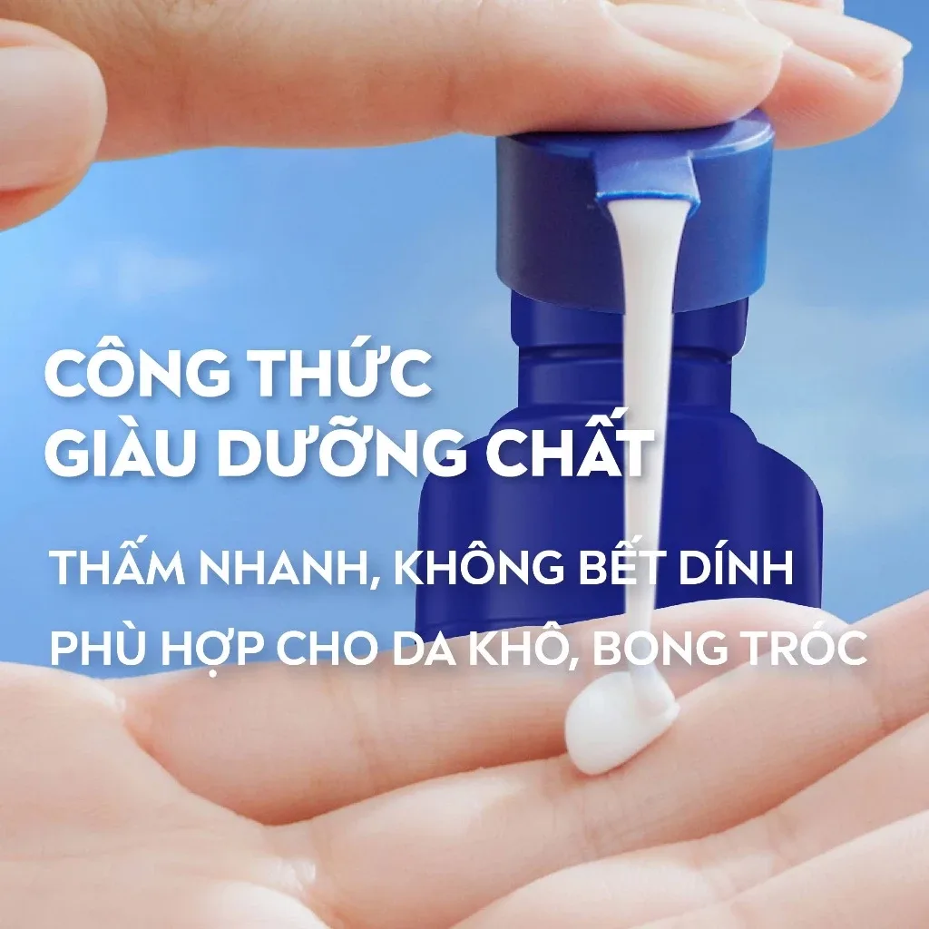 Sữa Dưỡng Thể NIVEA Dưỡng Ẩm Chuyên Sâu 72H Thấm Nhanh Cho Da Khô Và Rất Khô 350ml 6