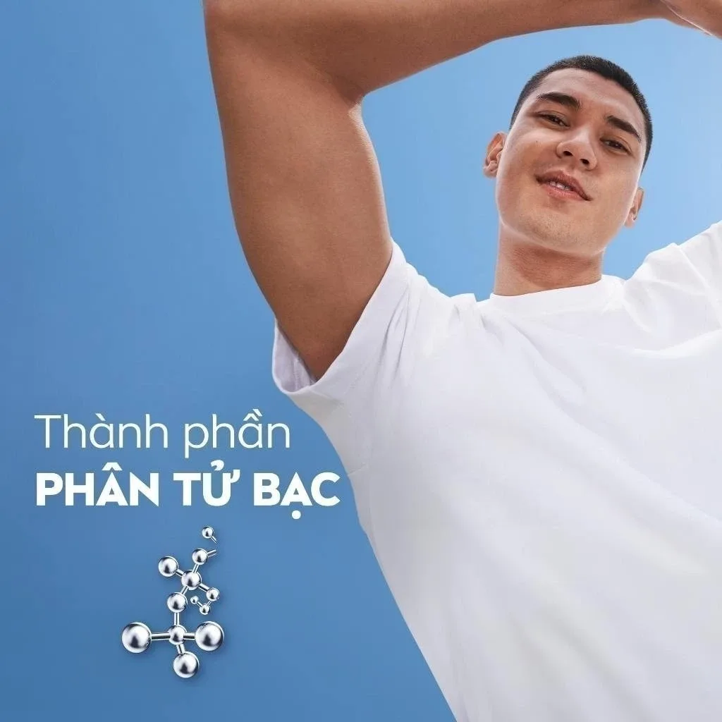 Sáp Ngăn Mùi NIVEA MEN Silver Protect Phân Tử Bạc Kháng Khuẩn Khô Thoáng 72H Cho Nam 50ml 4