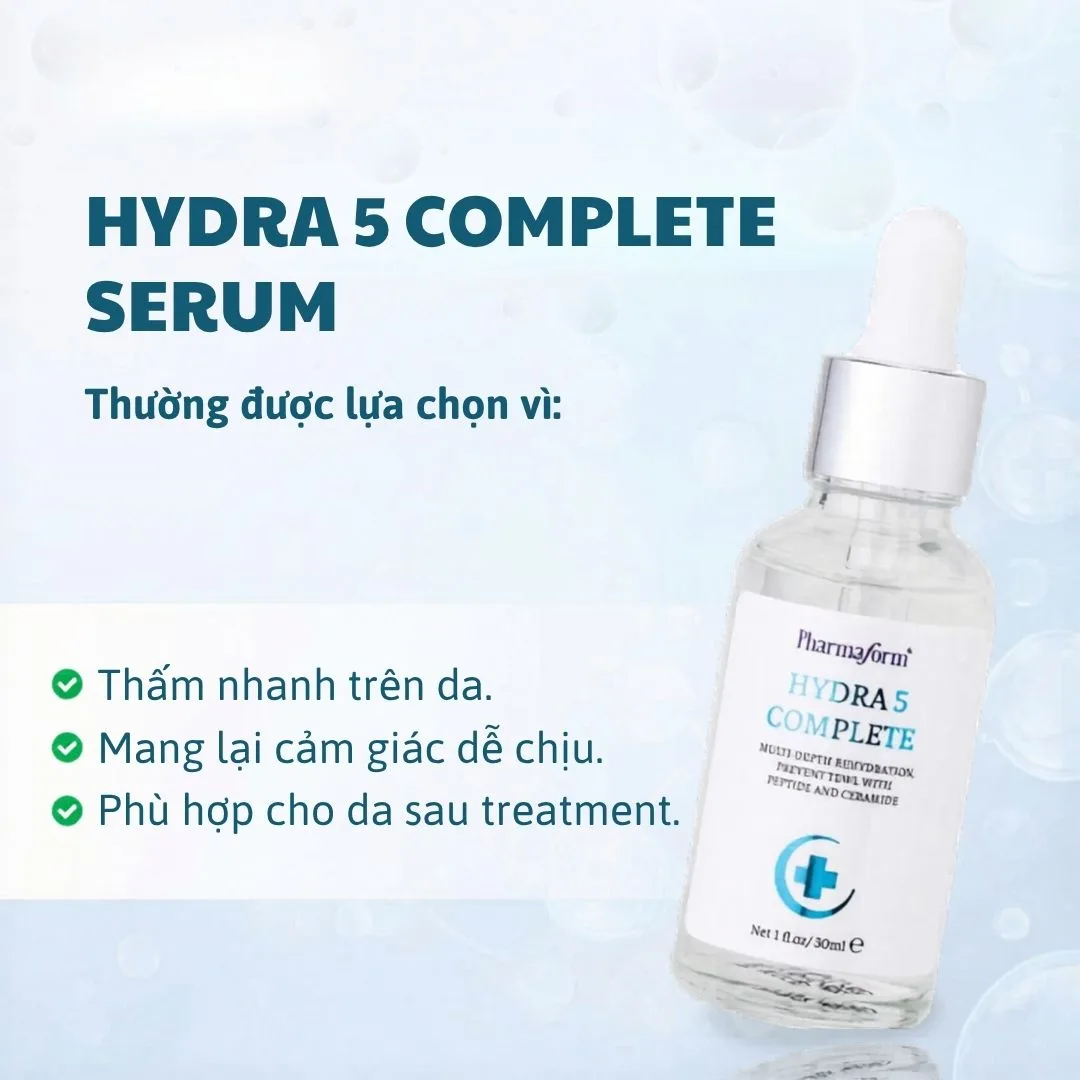 Tinh Chất Vitamin B5 Pharmaform Hydra 5 Complete Serum Dưỡng Ẩm Chuyên Sâu Hỗ Trợ Phục Hồi Da Nhạy Cảm 30ml 3