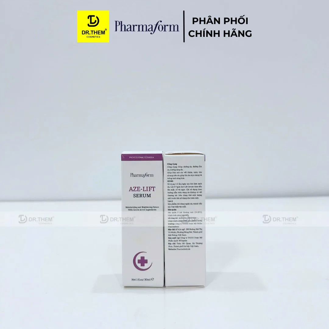Tinh Chất Pharmaform Aze Lift Serum Kiểm Soát Dầu Se Khít Lỗ Chân Lông Hỗ Trợ Giảm Mụn Cho Da Dầu 30ml 6