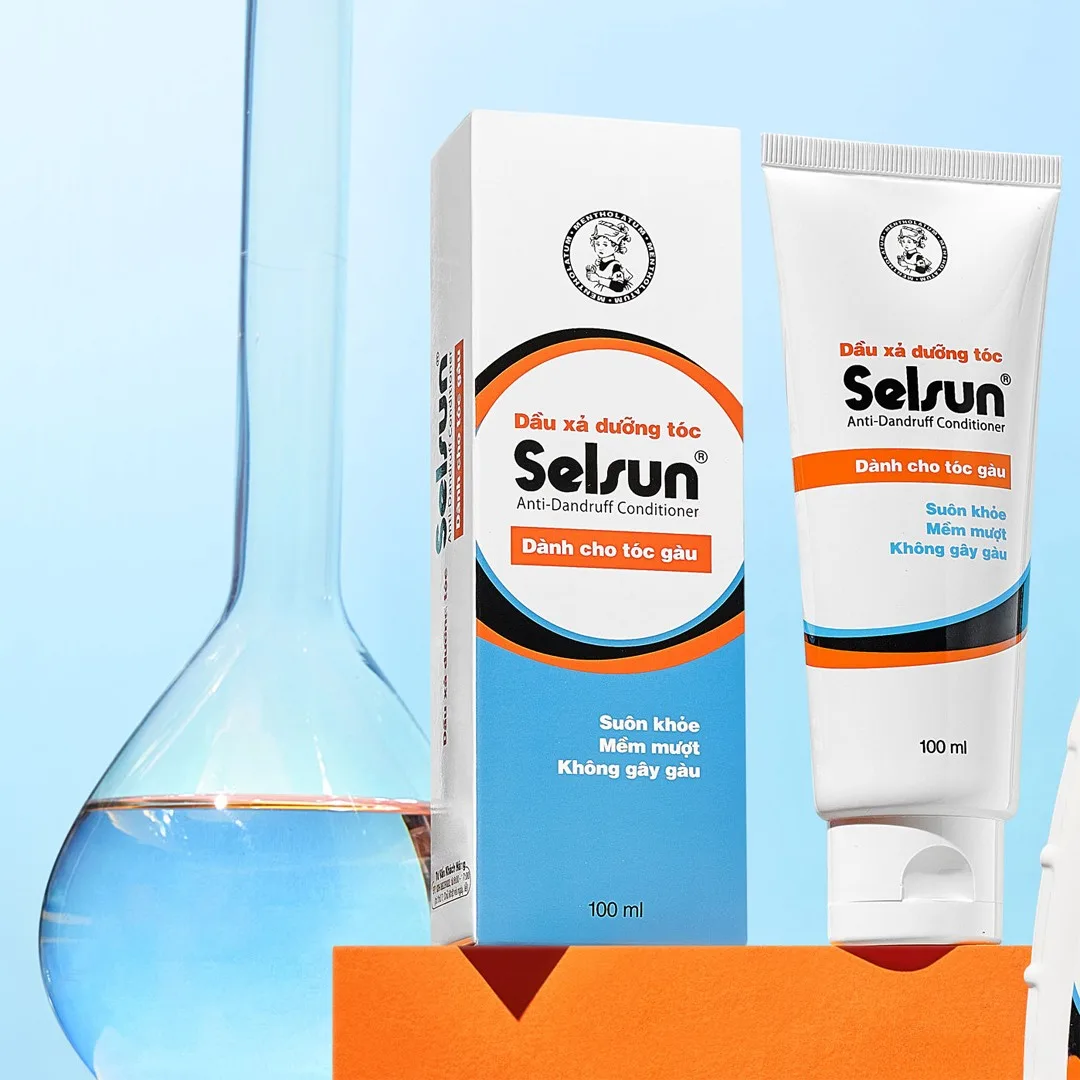 Dầu Xả Selsun Anti Dandruff Conditioner Dưỡng Tóc Mềm Mượt Dành Cho Tóc Gàu Khô Yếu Gãy Rụng 100ml 4
