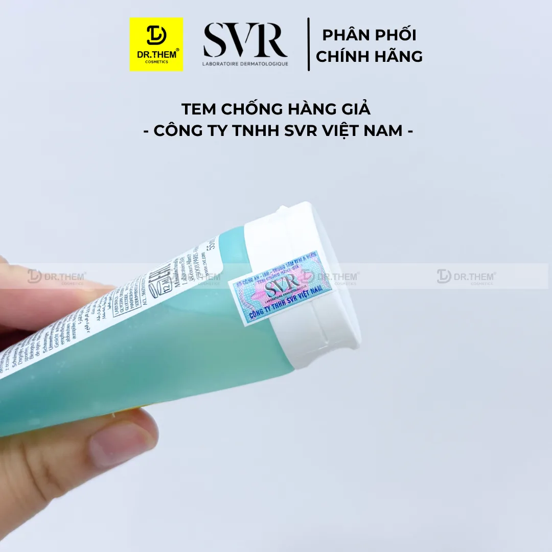 Gel Rửa Mặt SVR Physiopure Gelée Moussante Làm Sạch Dịu Nhẹ Cấp Ẩm Cho Da Nhạy Cảm Dễ Kích Ứng 55ml 5