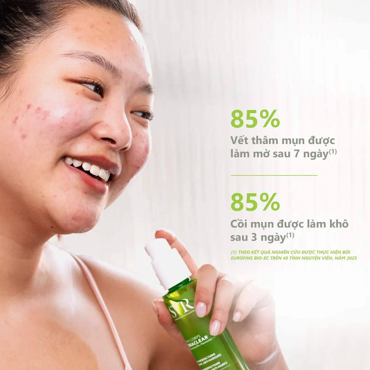 Xịt Hỗ Trợ Giảm Mụn Lưng Và Cơ Thể SVR Sebiaclear Spray Corps Hỗ Trợ Mờ Thâm Kiềm Dầu 150ml 3